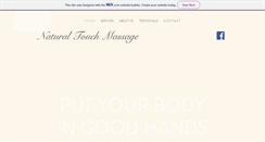 Desktop Screenshot of naturaltouchmassagedbq.com