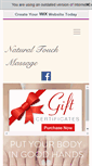 Mobile Screenshot of naturaltouchmassagedbq.com